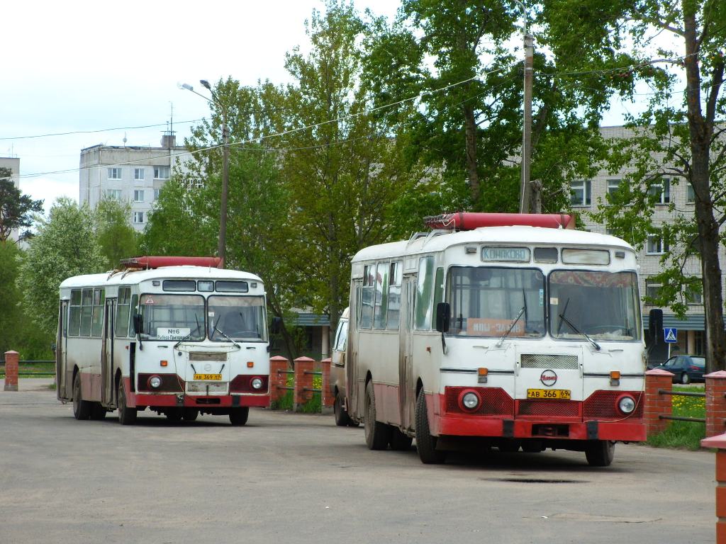 Тверская область, ЛиАЗ-677М № АВ 366 69; Тверская область, ЛиАЗ-677М № АВ 369 69