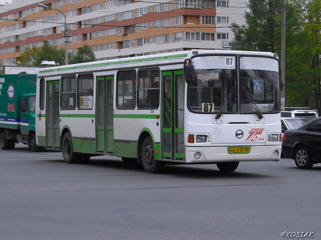 Санкт-Петербург, ЛиАЗ-5256.25 № 3243