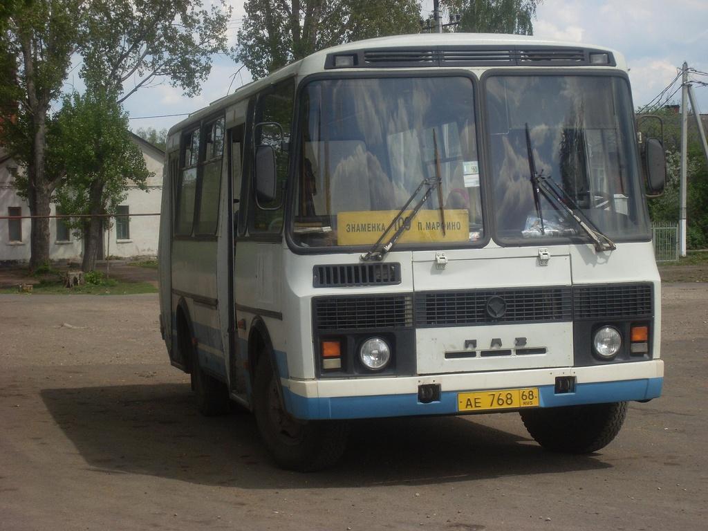 Тамбовская область, ПАЗ-32054-07 № АЕ 768 68