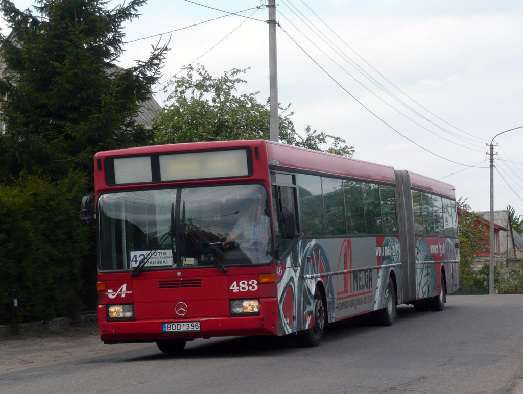 Литва, Mercedes-Benz O405G № 483