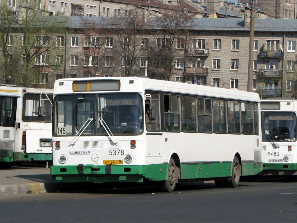 Санкт-Петербург, ЛиАЗ-5256.25 № 5378