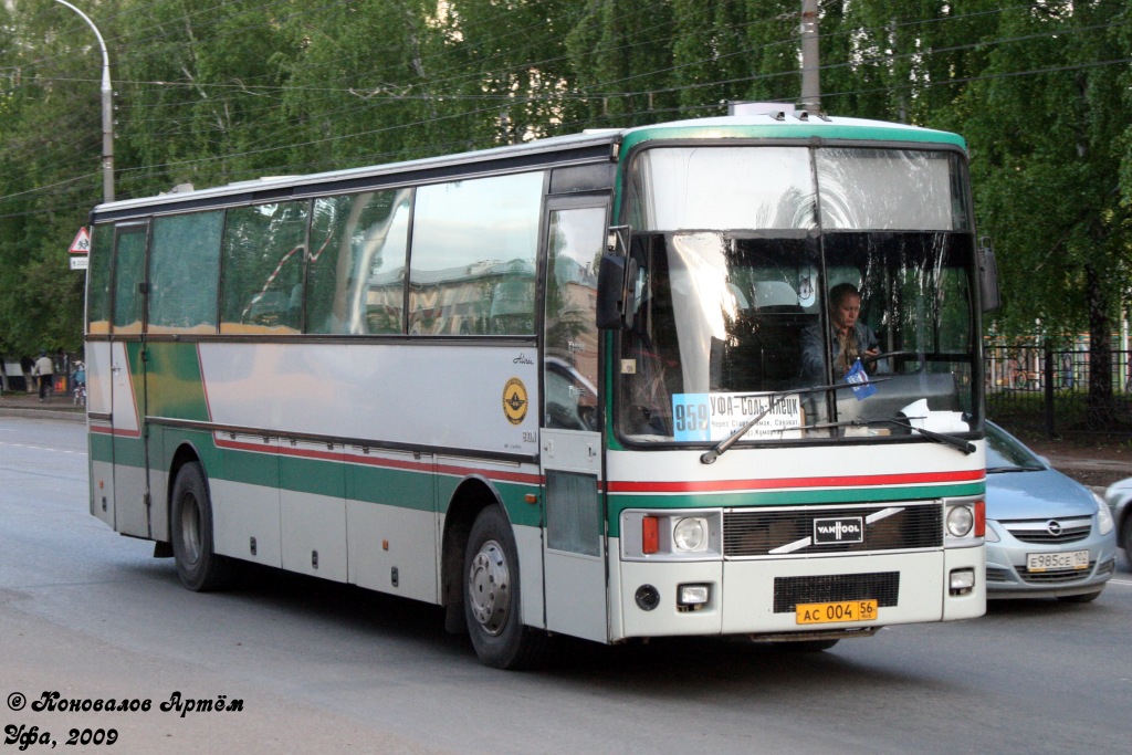 Оренбургская область, Van Hool T8 Alizée 350 № АС 004 56