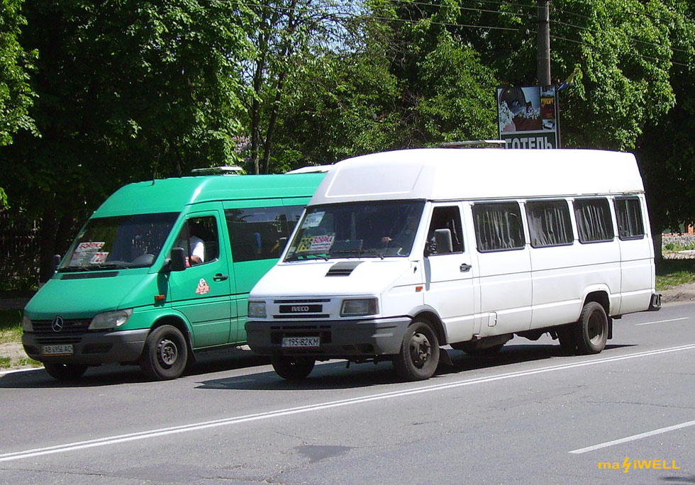 Киевская область, IVECO TurboDaily 49-12 № 195-82 КМ
