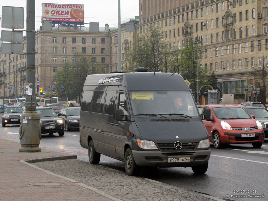 Новгородская область, Mercedes-Benz Sprinter W903 313CDI № В 978 ТК 53