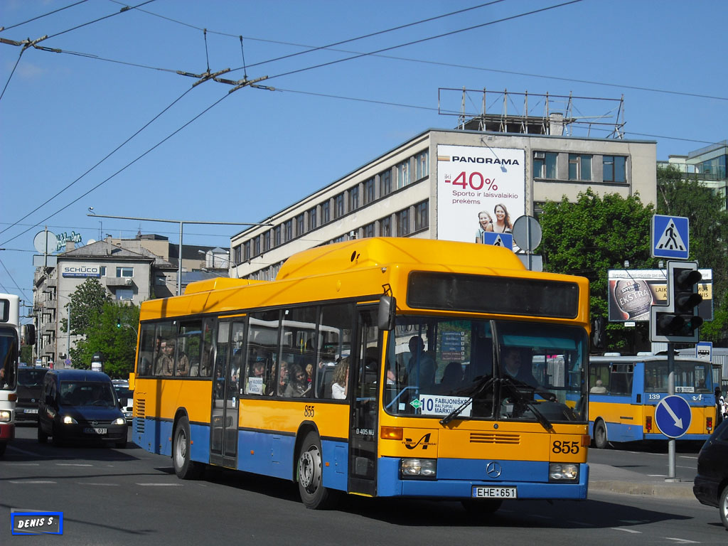 Литва, Mercedes-Benz O405N2Ü CNG № 855