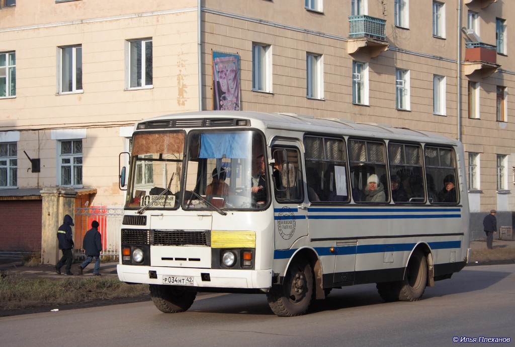 Кемеровская область - Кузбасс, ПАЗ-3205 (00) № Р 034 НТ 42