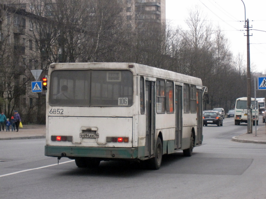 Санкт-Петербург, ЛиАЗ-5256.25 № 6852