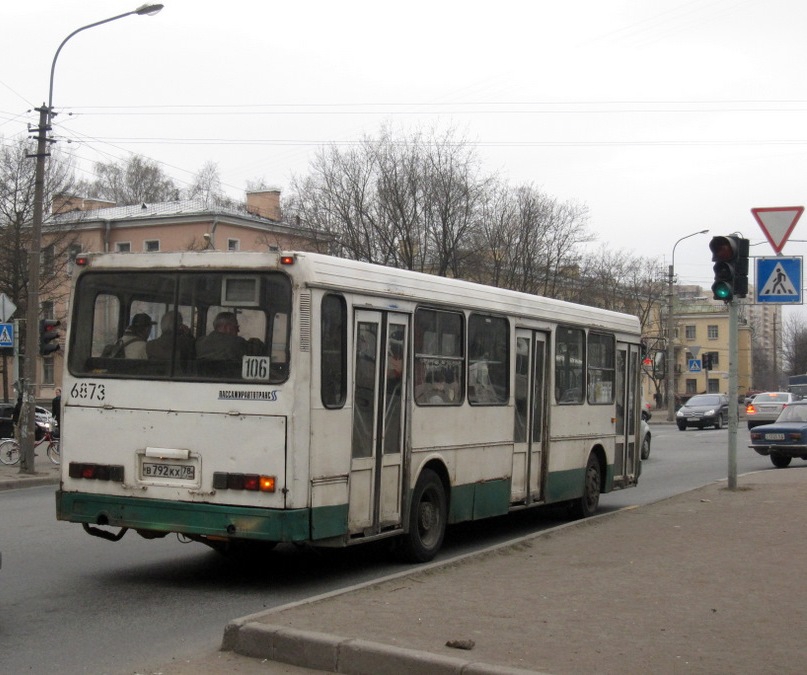 Санкт-Петербург, ЛиАЗ-5256.25 № 6873