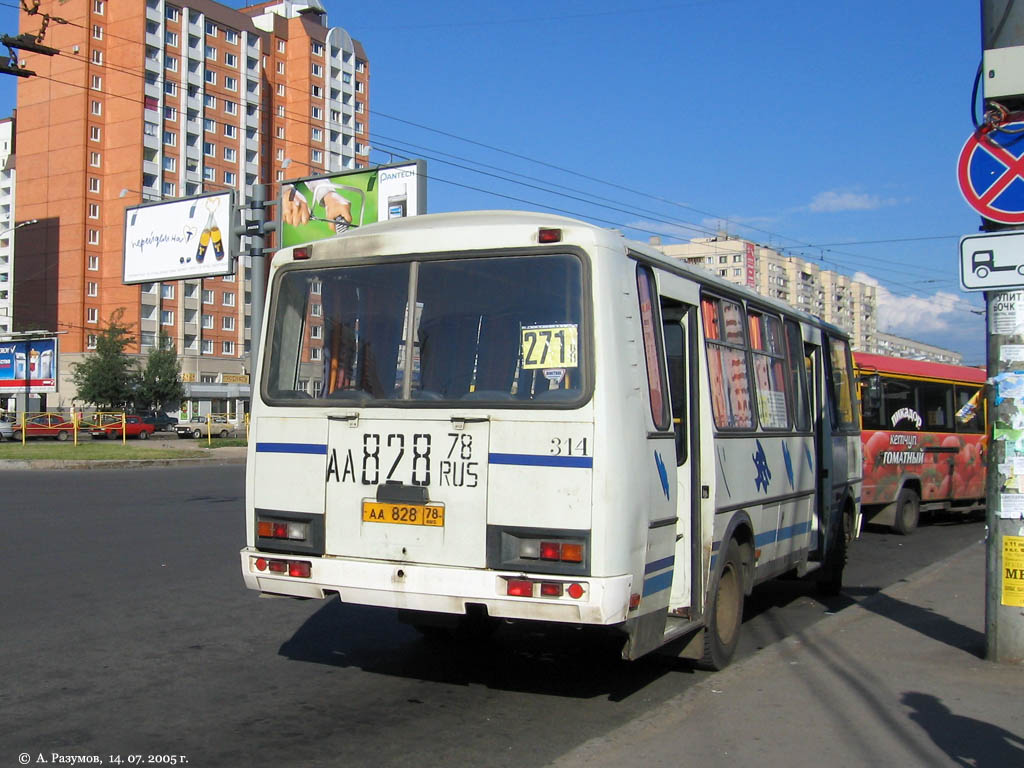 Санкт-Петербург, ПАЗ-4234 № 314