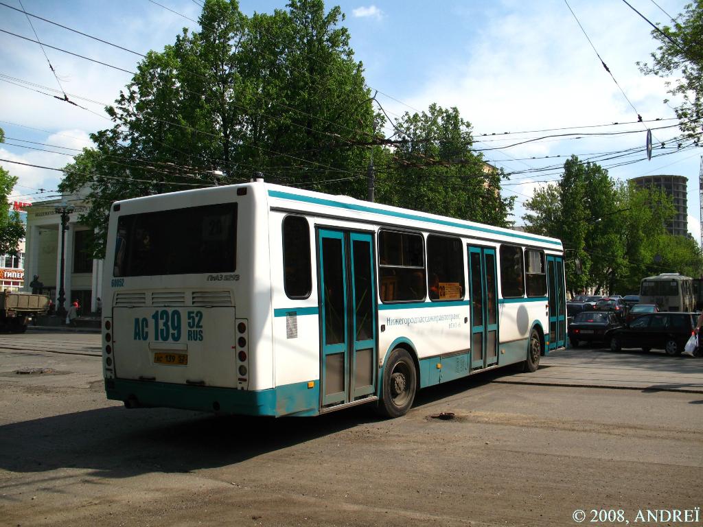 Нижегородская область, ЛиАЗ-5293.00 № 60052