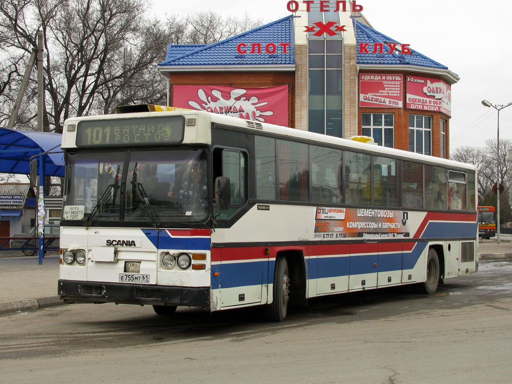 Ростовская область, Scania CK113CLB № Е 755 МТ 61