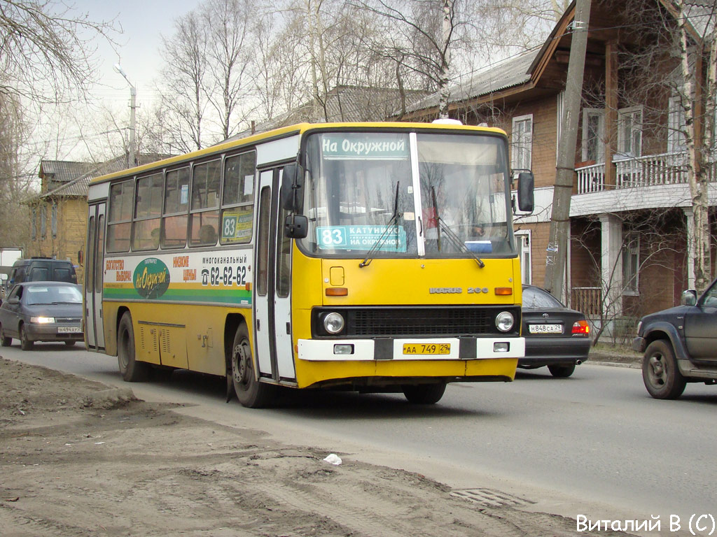 Архангельская область, Ikarus 260.51F № АА 749 29