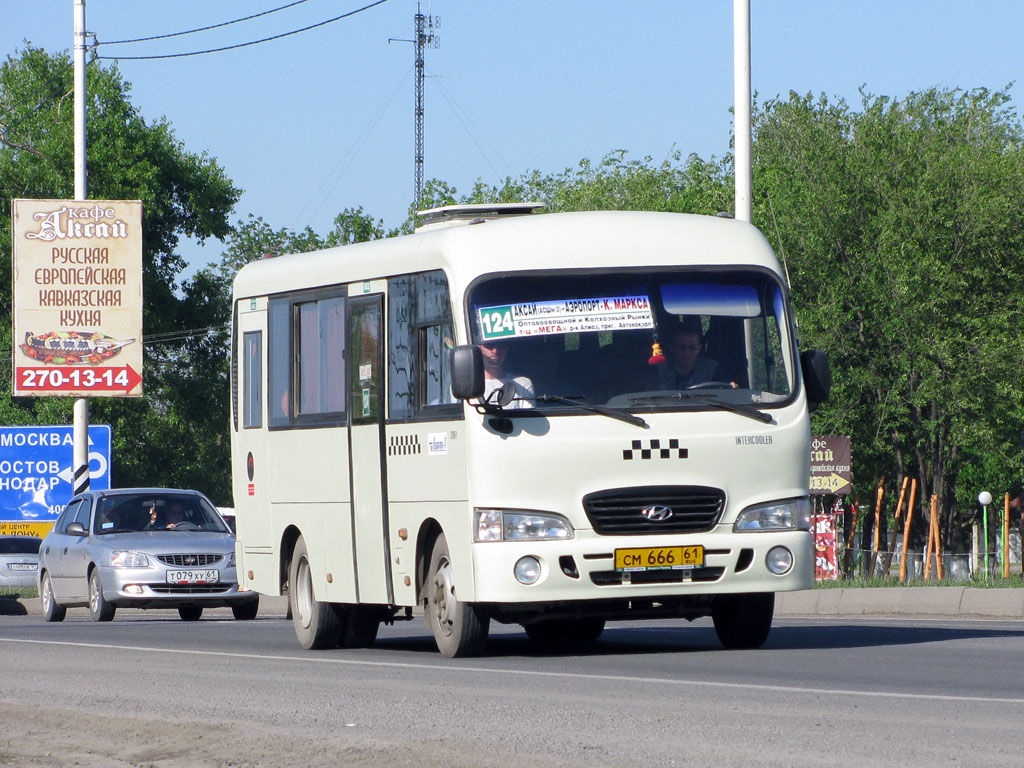 Ростовская область, Hyundai County SWB C08 (РЗГА) № СМ 666 61