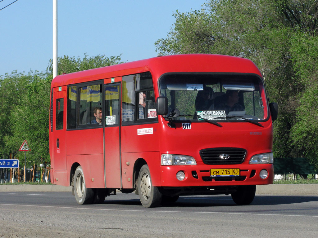 Ростовская область, Hyundai County SWB C06 (ТагАЗ) № 011