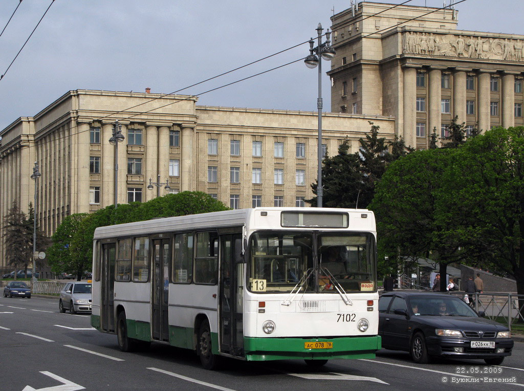 Санкт-Петербург, ЛиАЗ-5256.00 № 7102