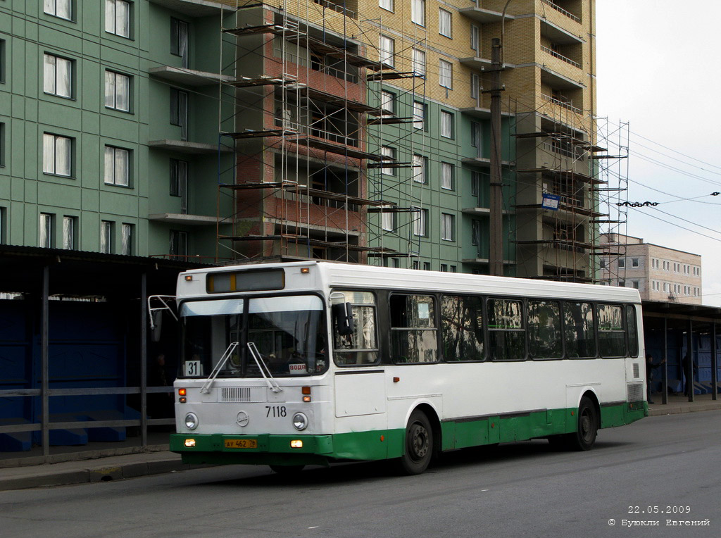 Санкт-Петербург, ЛиАЗ-5256.25 № 7118