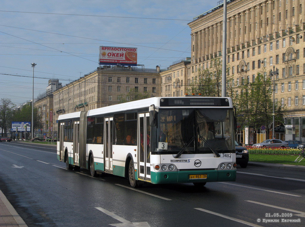 Санкт-Петербург, ЛиАЗ-6213.20 № 7482