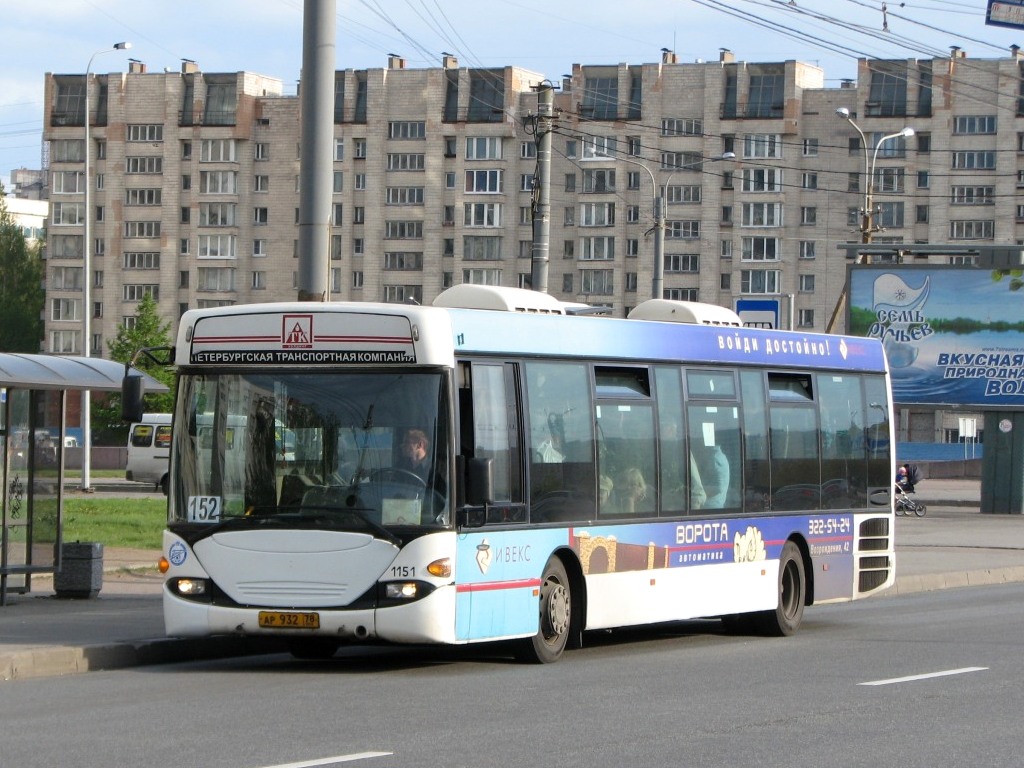 Санкт-Петербург, Scania OmniLink I (Скания-Питер) № n151