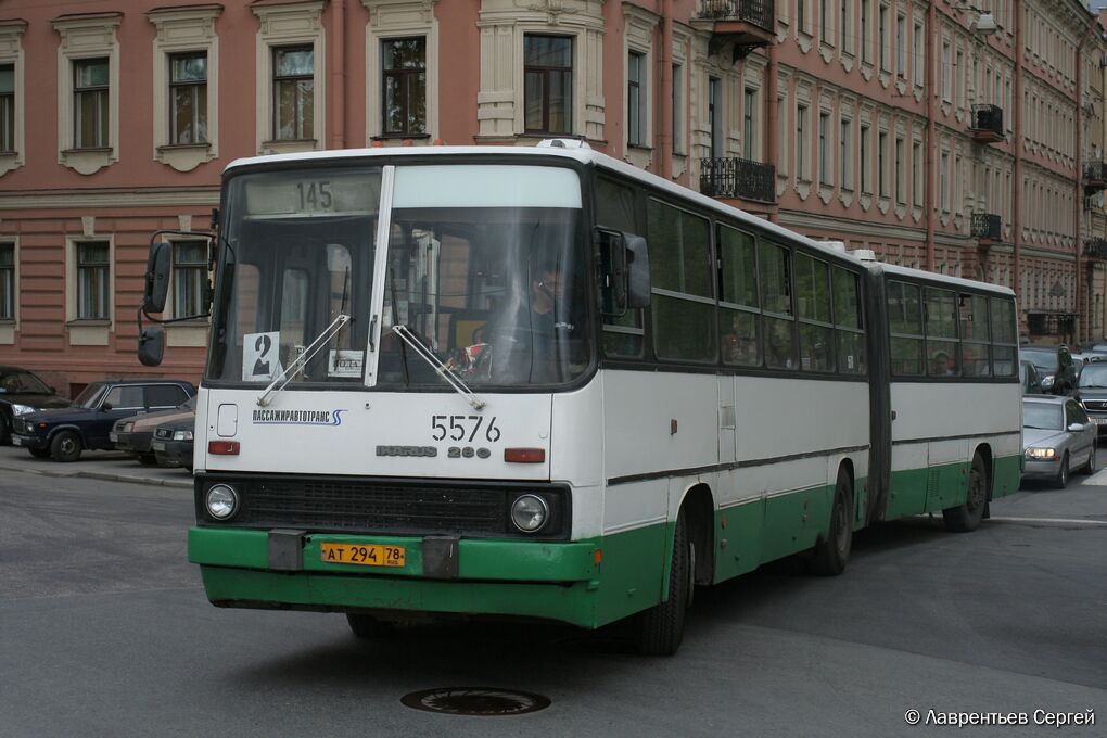 Санкт-Петербург, Ikarus 280.33O № 5576