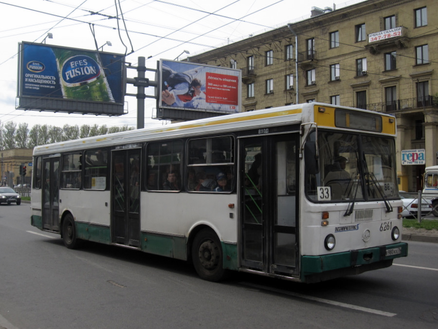 Санкт-Петербург, ЛиАЗ-5256.25 № 6261