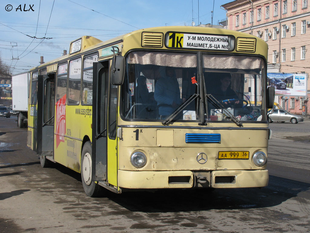 Воронежская область, Mercedes-Benz O305 № АА 999 36