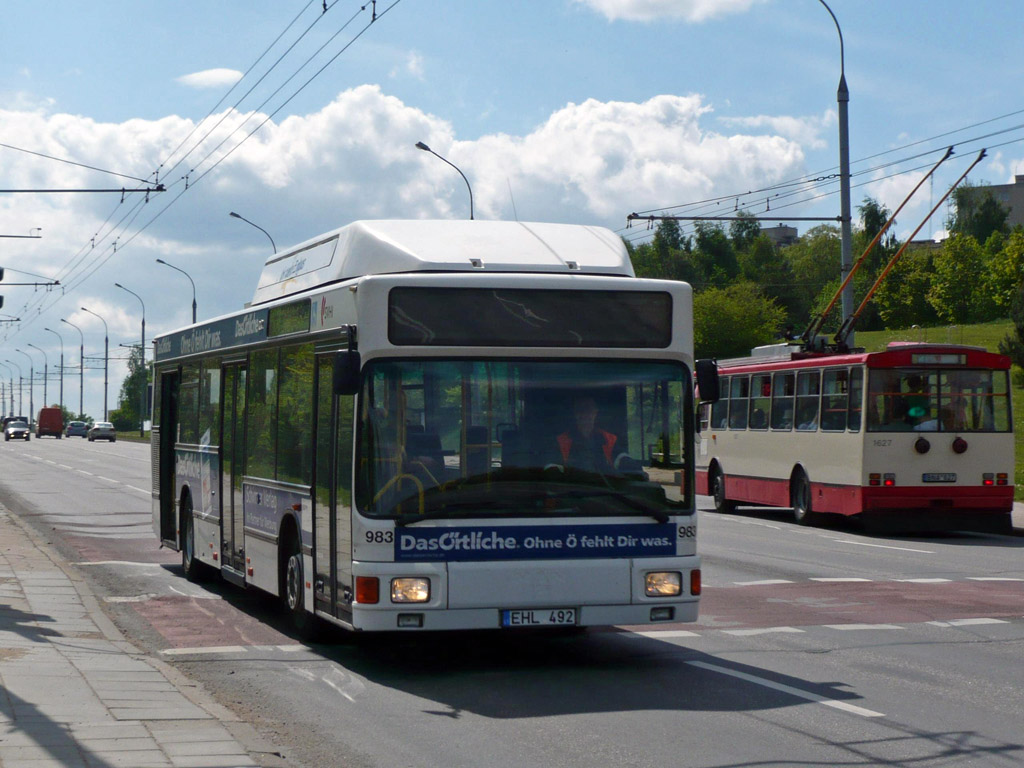 Литва, MAN A15 NL232 CNG № 861