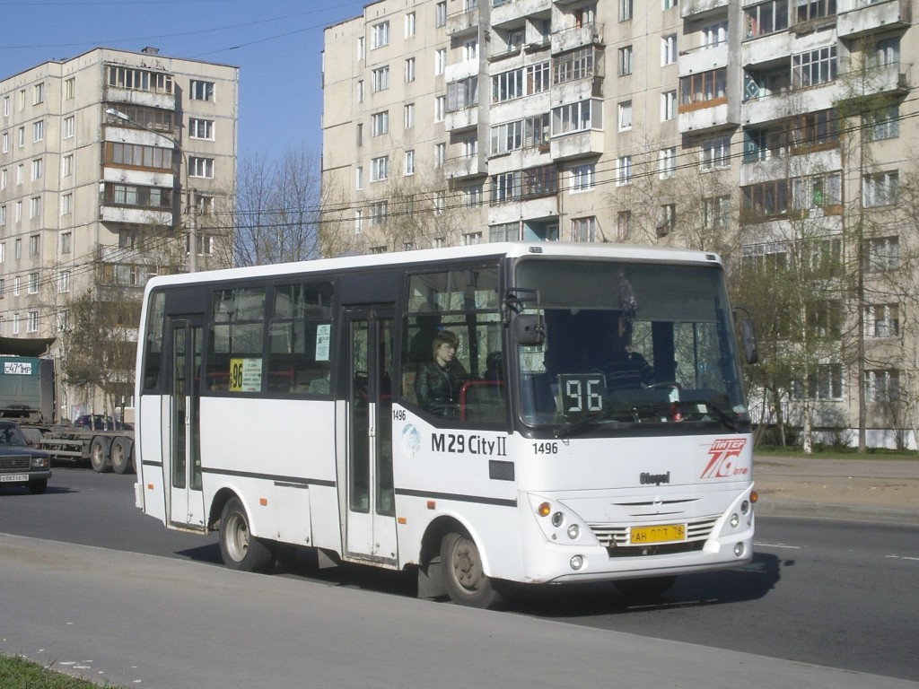 Санкт-Петербург, Otoyol M29 City II № 1496