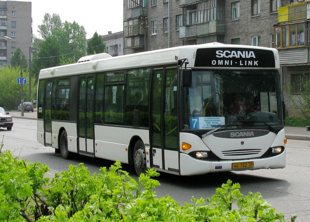 Вологодская область, Scania OmniLink I (Скания-Питер) № АЕ 722 35