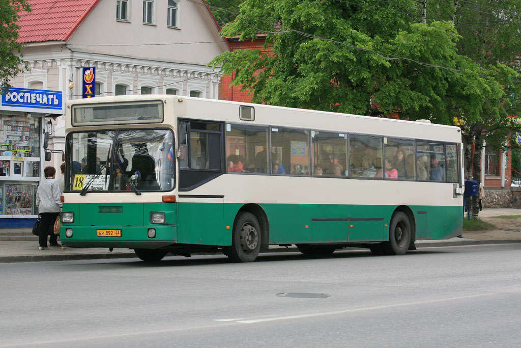 Владимирская область, MAN 791 SL202 № ВР 892 33