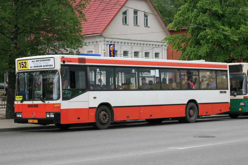 Владимирская область, Mercedes-Benz O405N № ВТ 668 33