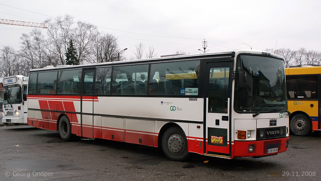 Эстония, Van Hool T8 Alizée 260 № 026 MIN