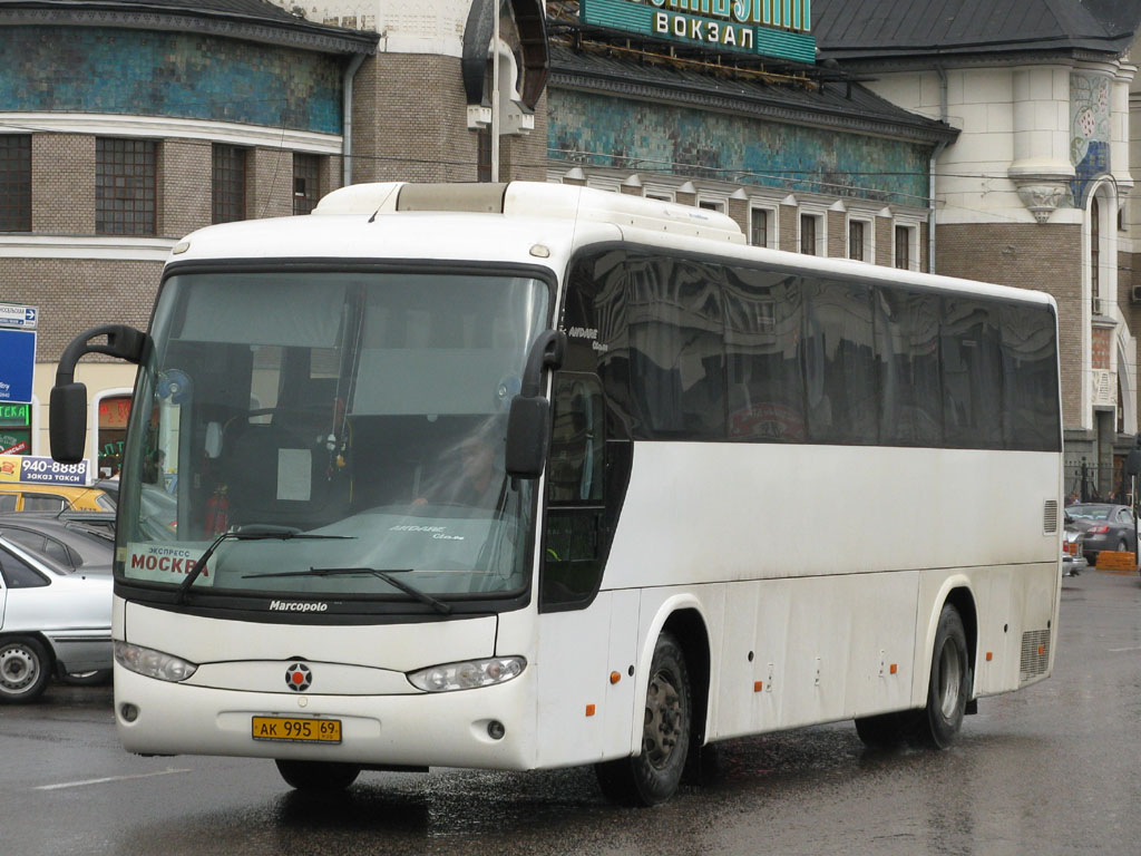 Тверская область, Marcopolo Andare 1000 (ГолАЗ) (Hyundai) № АК 995 69