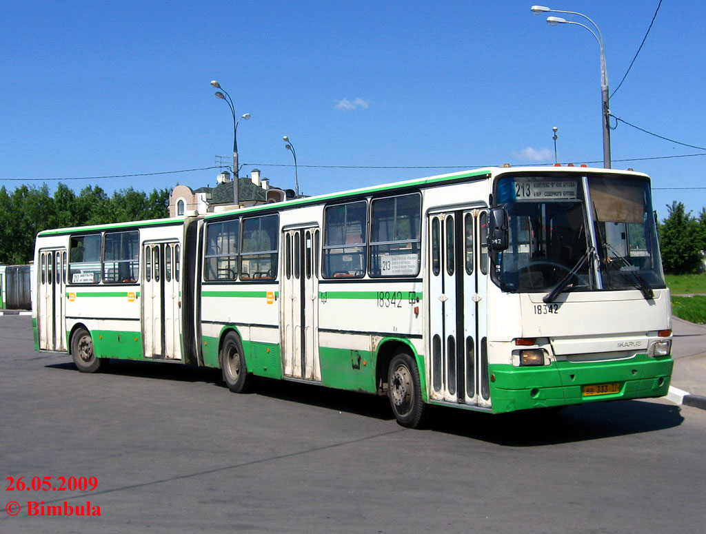 Москва, Ikarus 280.33M № 18342