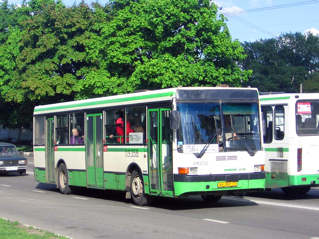 Москва, Ikarus 415.33 № 09358