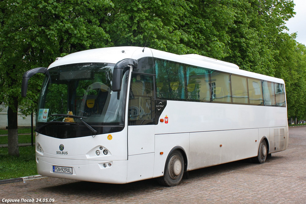 Польша, Solbus Soltour ST11 № PGN 929AL