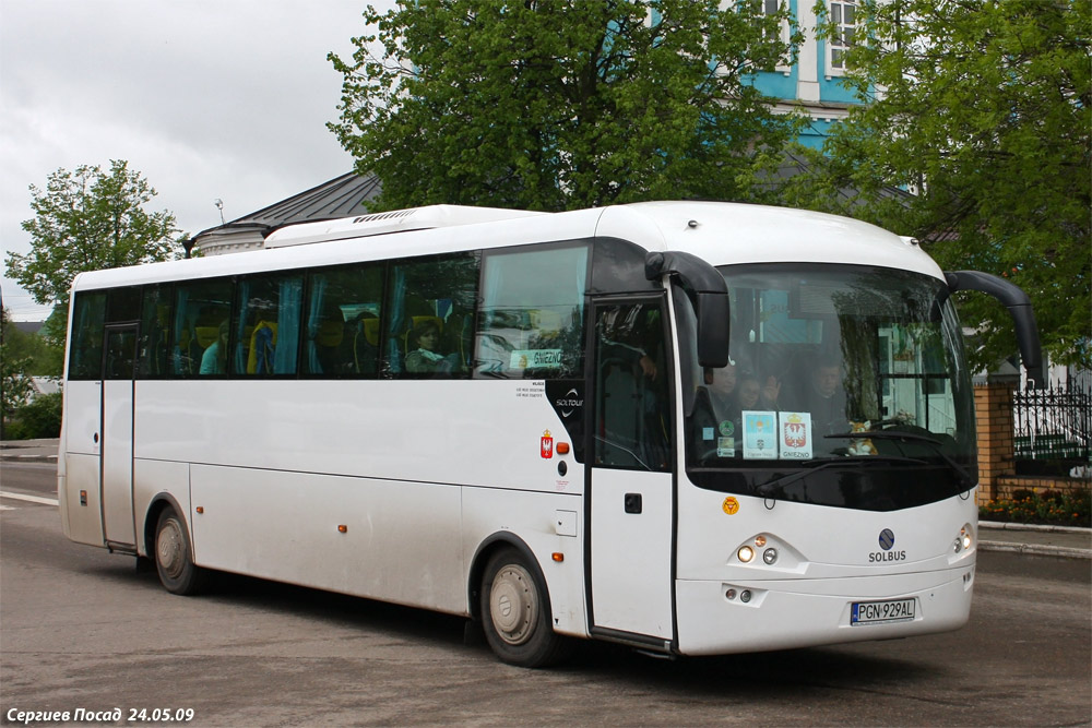 Польша, Solbus Soltour ST11 № PGN 929AL