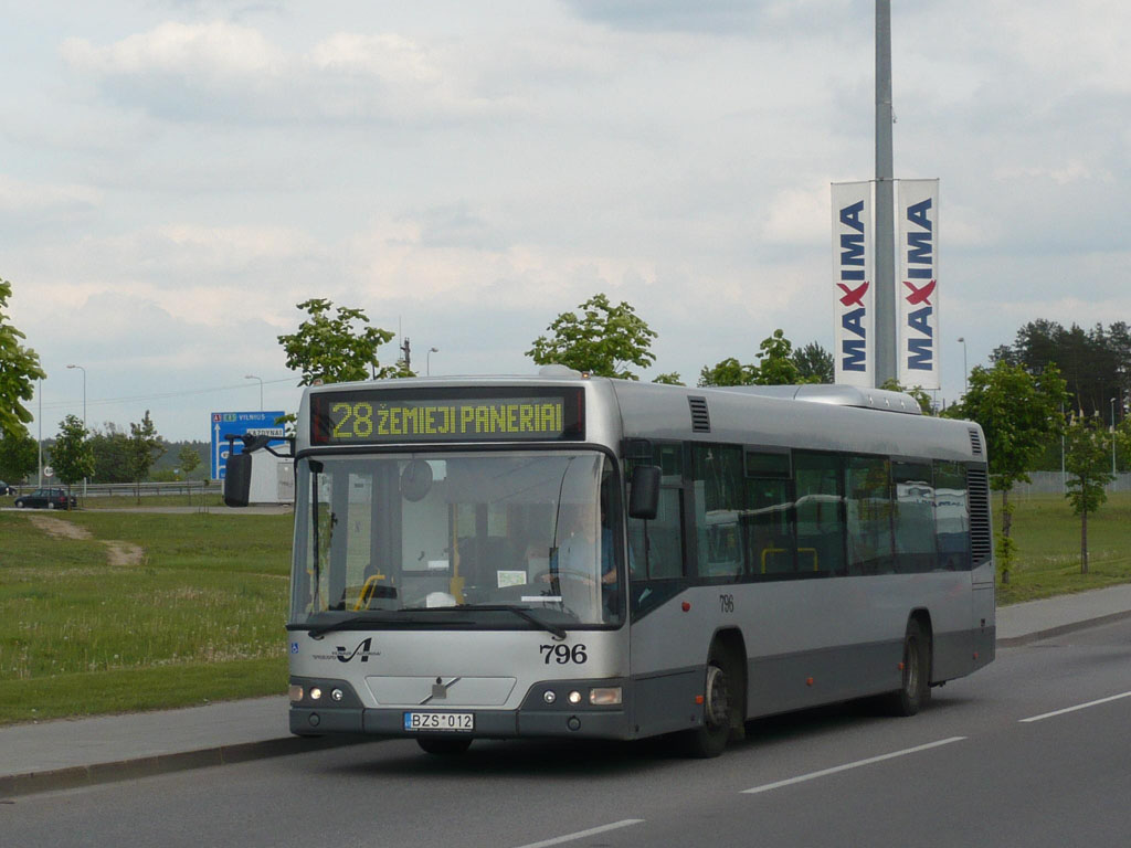 Литва, Volvo 7700 № 796