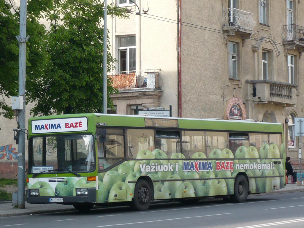 Литва, Mercedes-Benz O405N № AHO 967