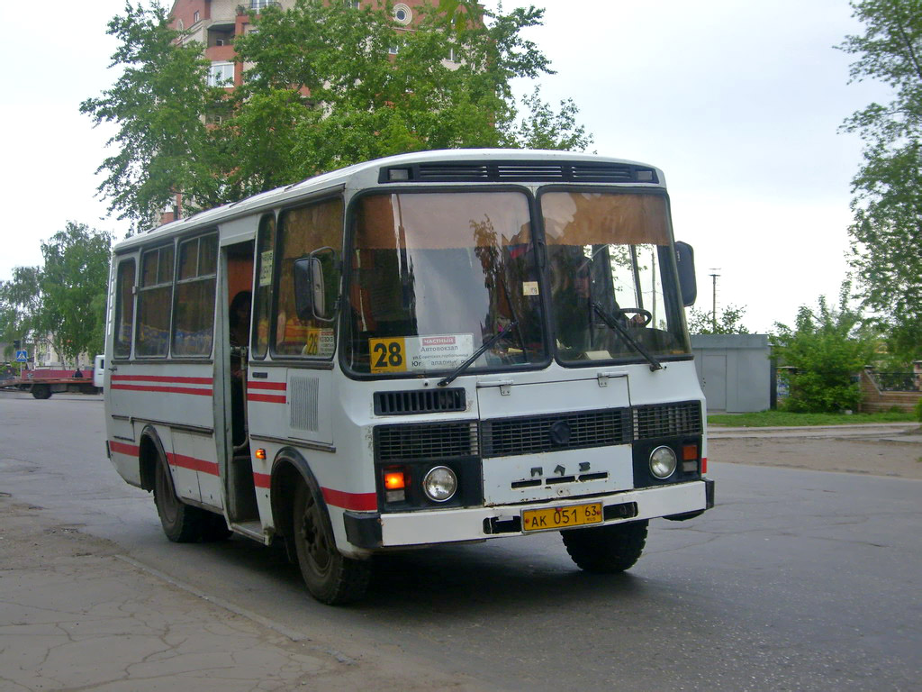 Самарская область, ПАЗ-3205 (00) № АК 051 63