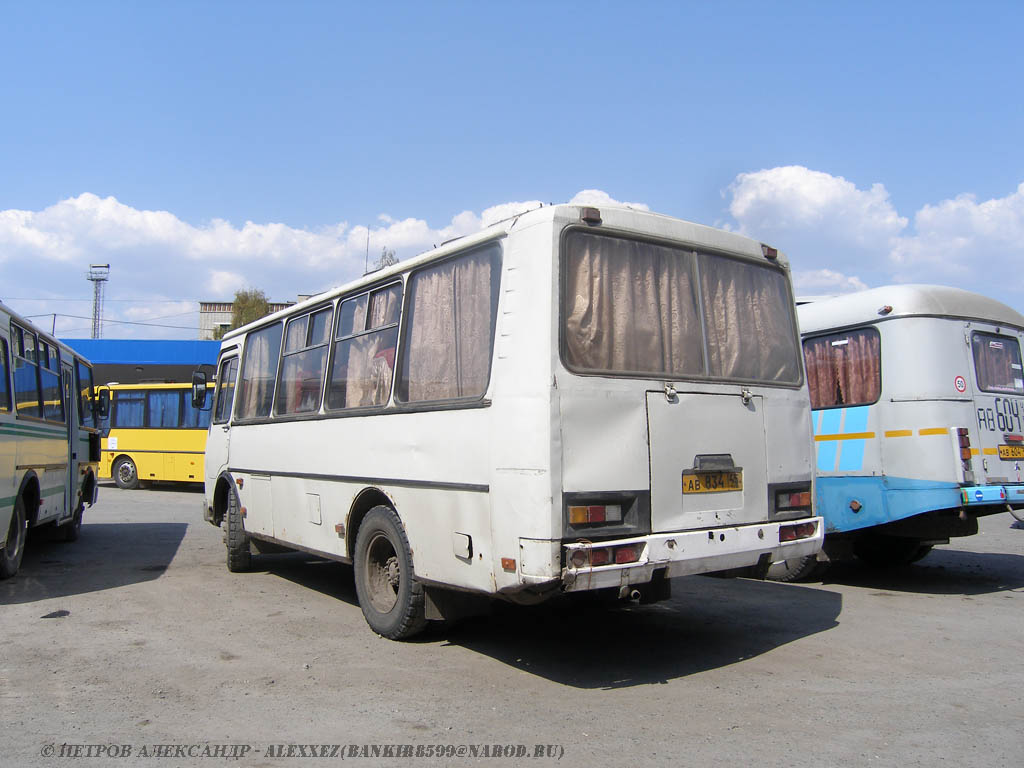 Курганская область, ПАЗ-32053 № АВ 834 45