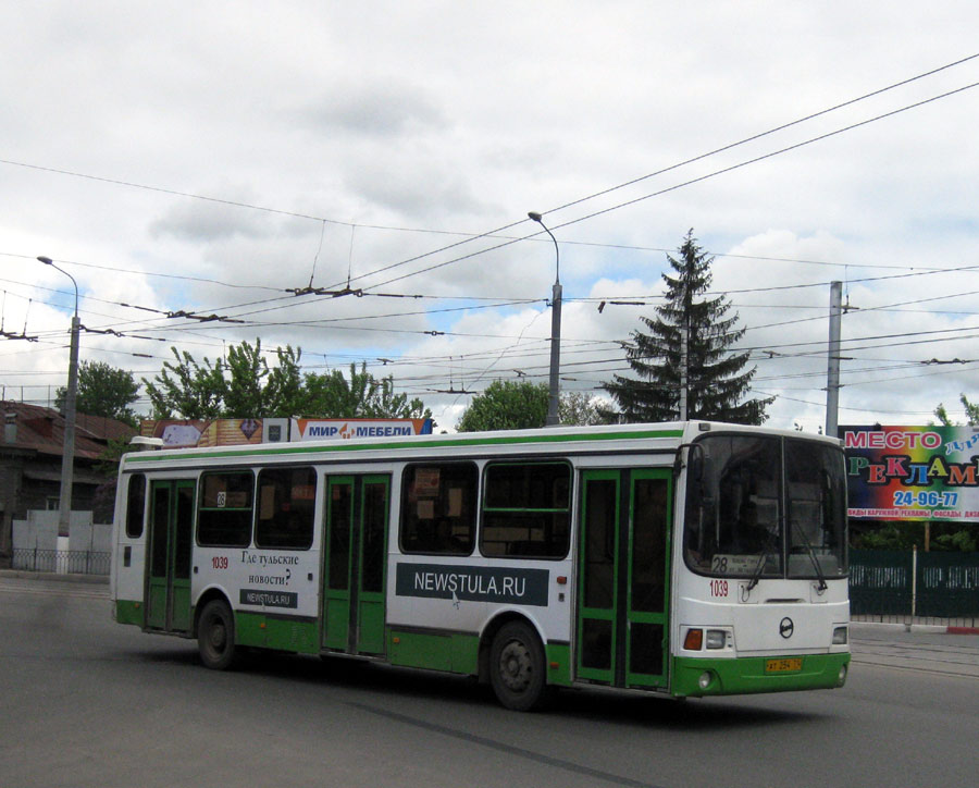 Тульская область, ЛиАЗ-5256.45 № 1039