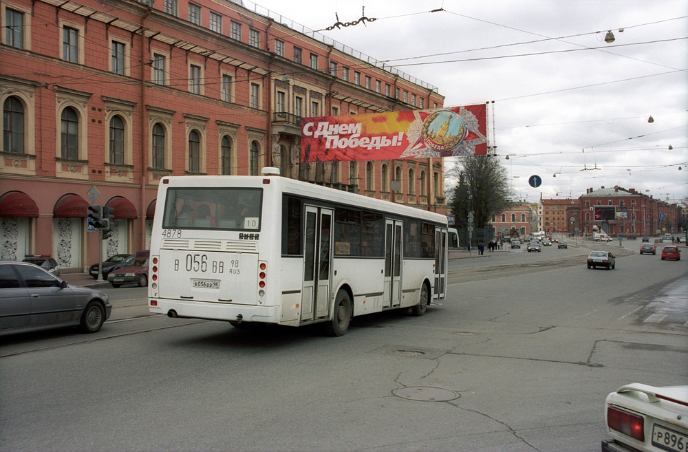 Санкт-Пецярбург, ЛиАЗ-5256.25 № 4878