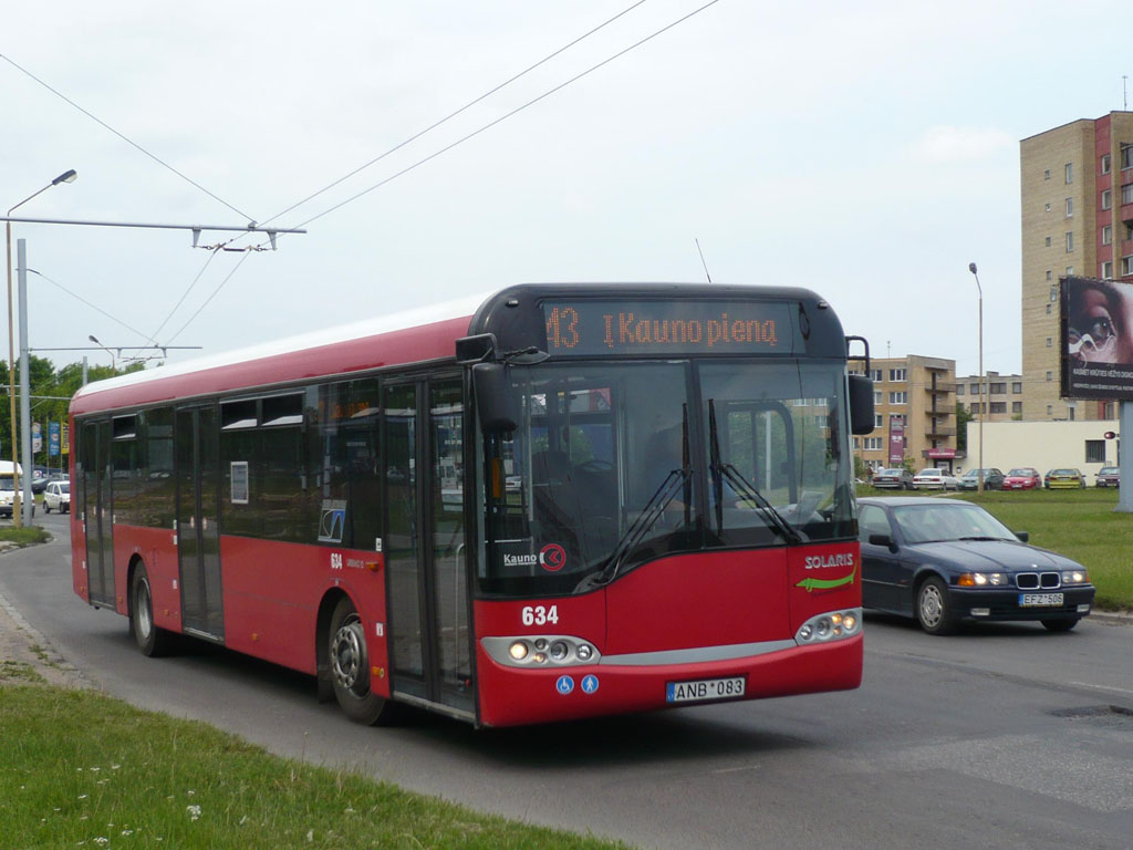 Литва, Solaris Urbino II 12 № 634