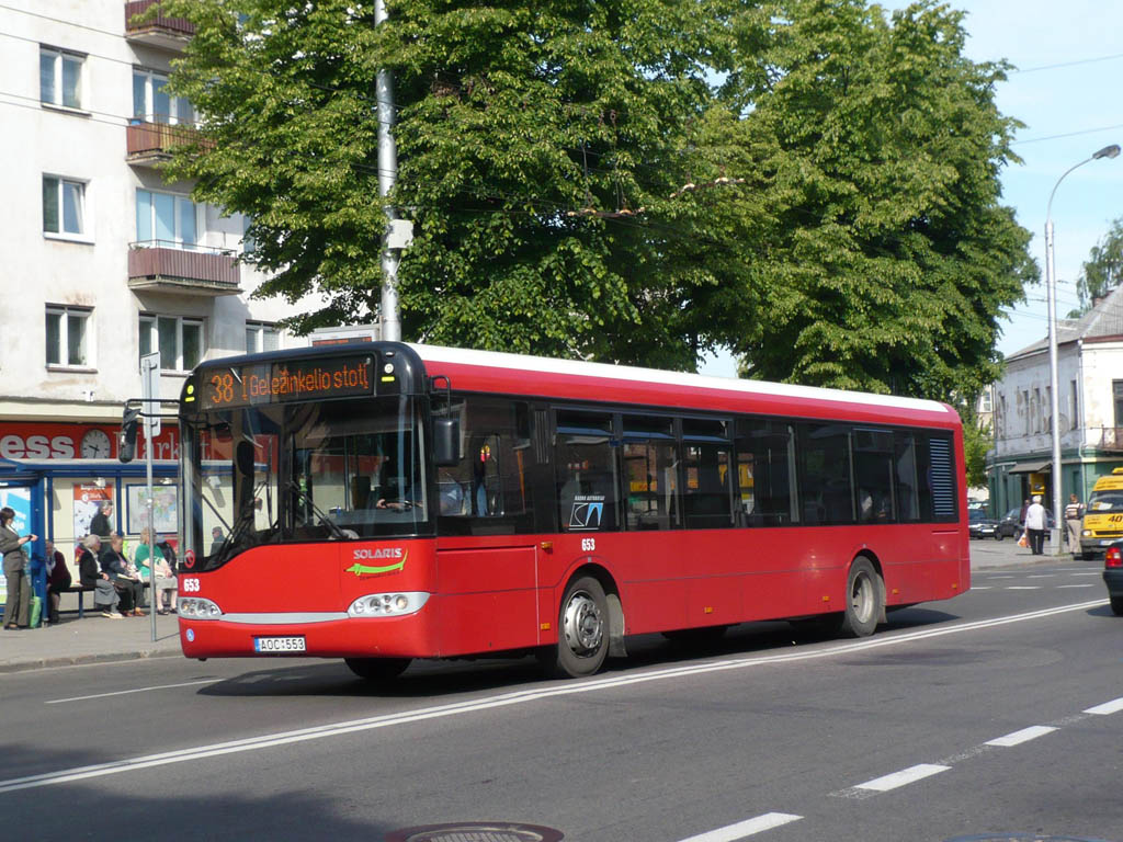 Литва, Solaris Urbino II 12 № 653