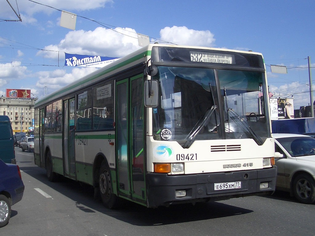 Москва, Ikarus 415.33 № 09421