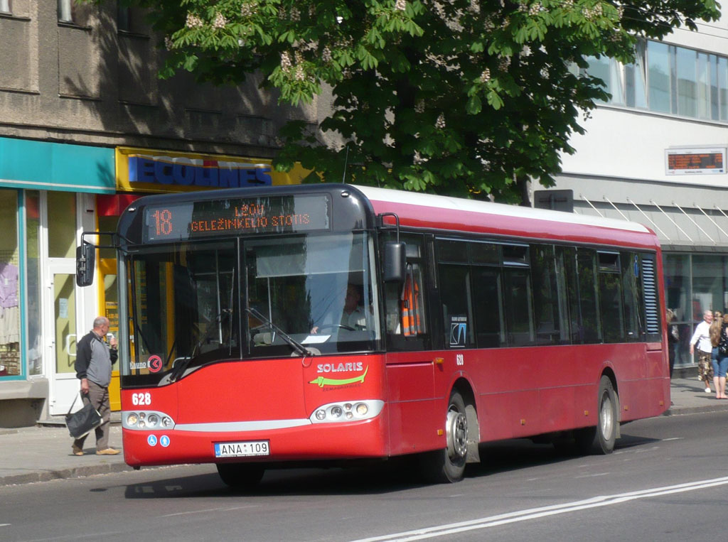 Литва, Solaris Urbino II 12 № 628