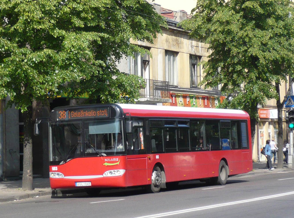 Литва, Solaris Urbino II 12 № 603