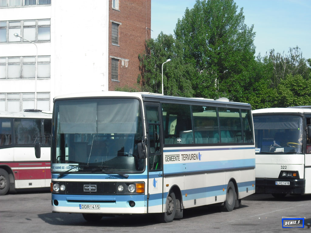 Λιθουανία, Van Hool T809 Alizée # DDR 415