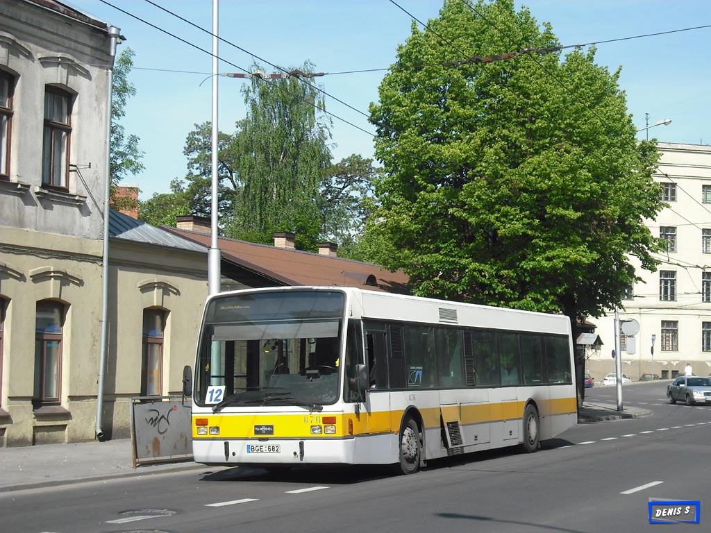 Литва, Van Hool A300 № 676