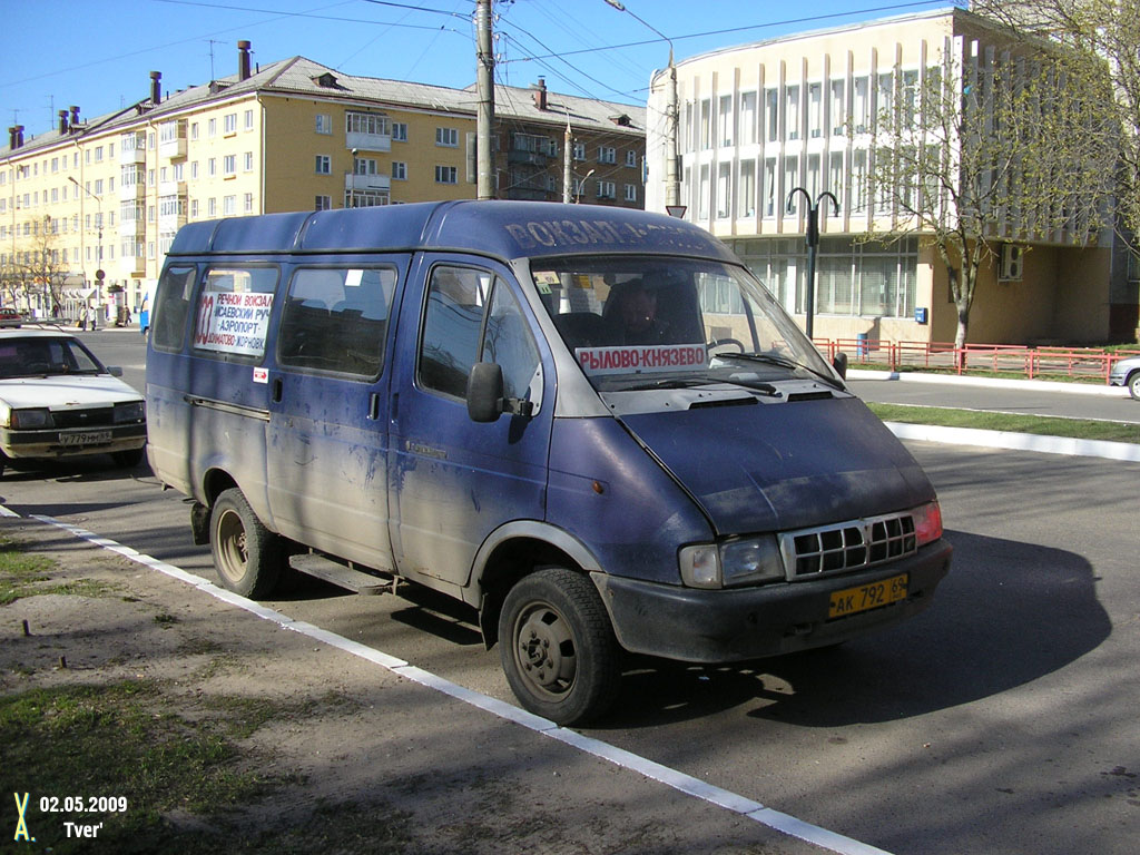 Obwód twerski, GAZ-2705 Nr АК 792 69; Obwód twerski — Route cabs of Tver (2000 — 2009).